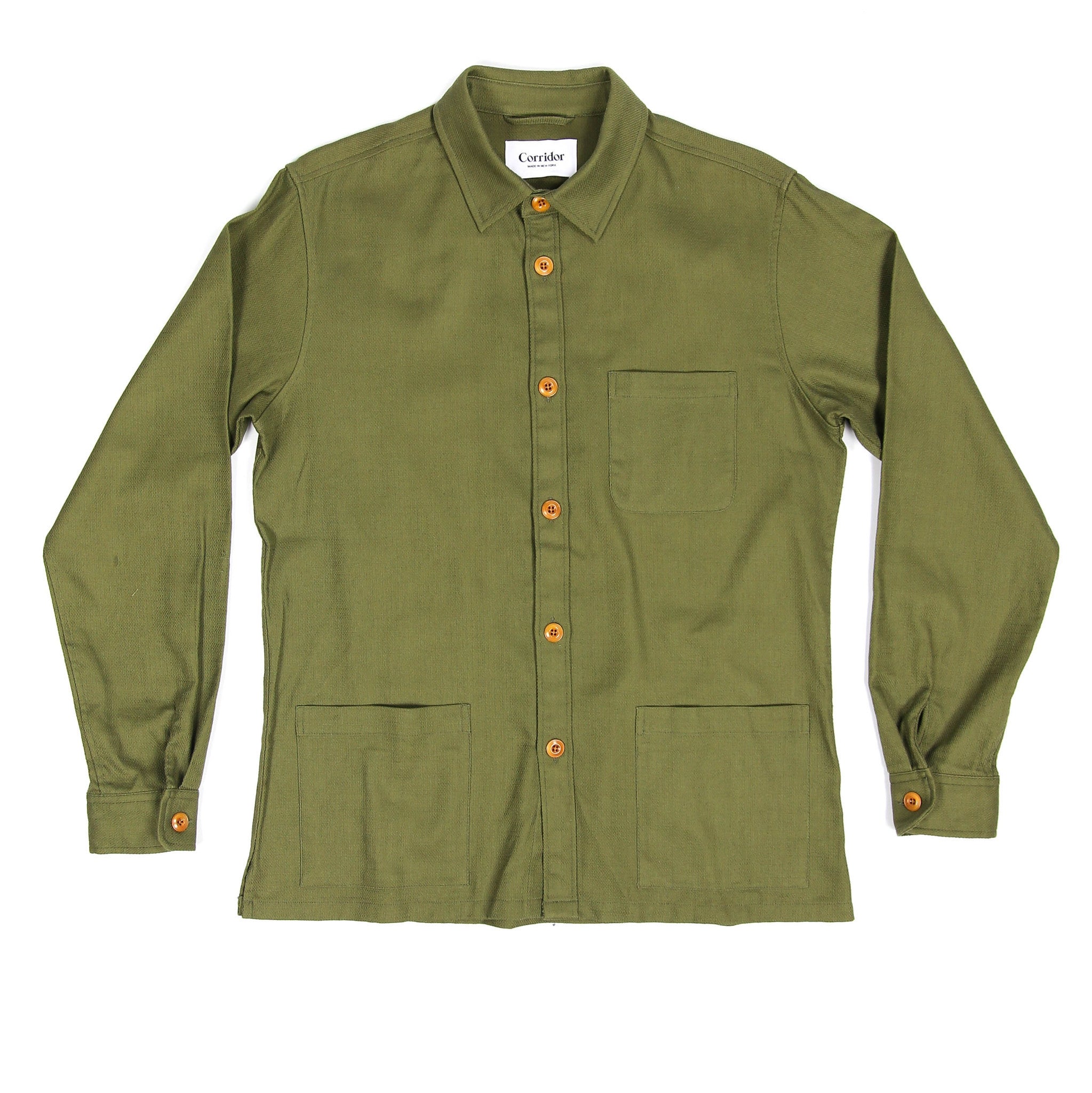 Military Overshirt - Army Green