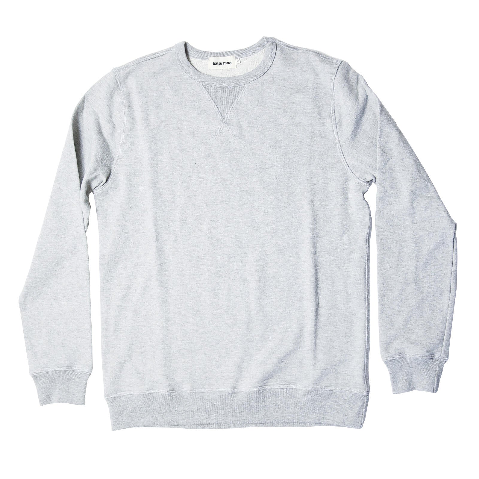 French Terry Crewneck Sweatshirt - Grey